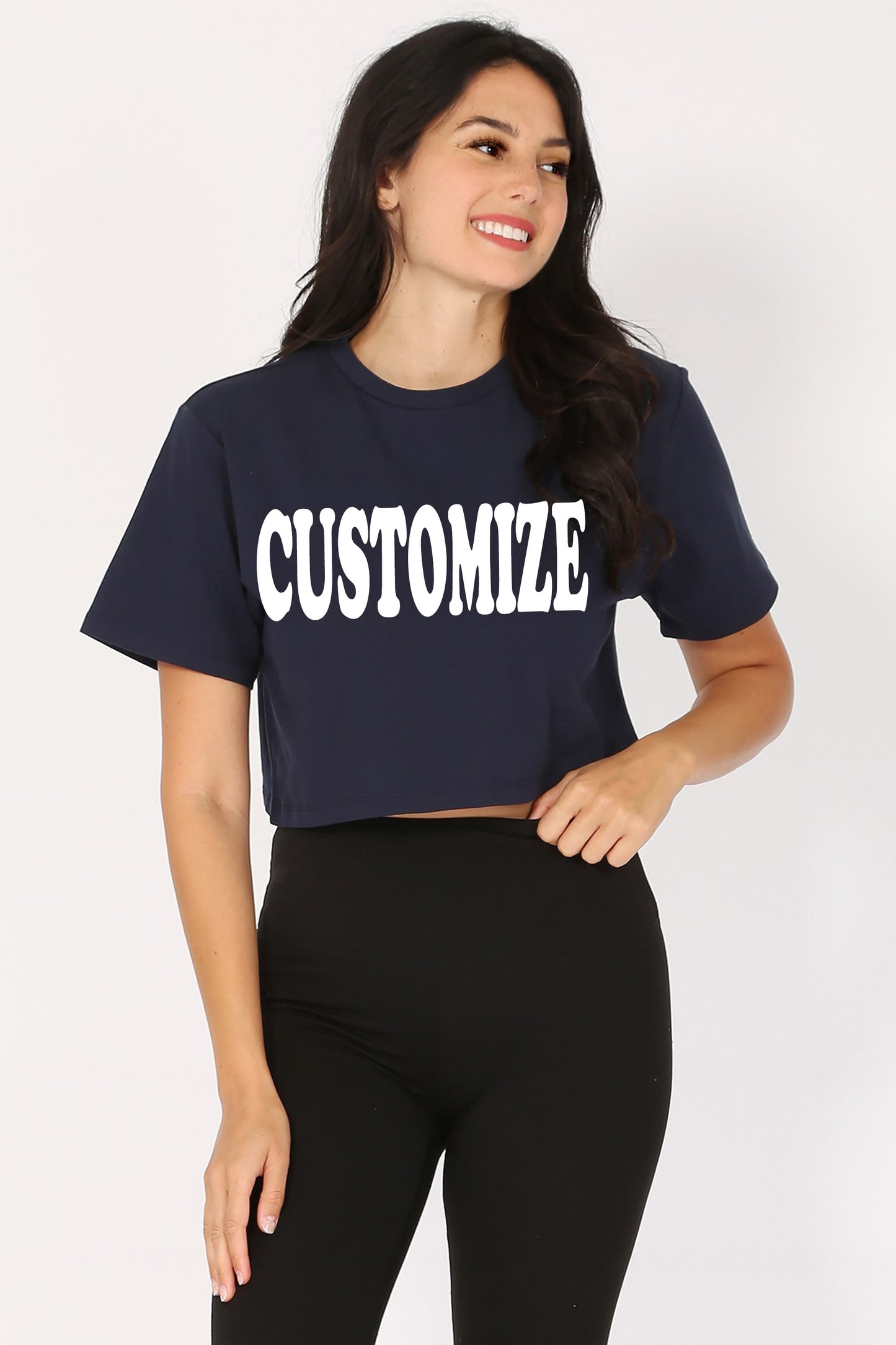 Customize Crop T-Shirt