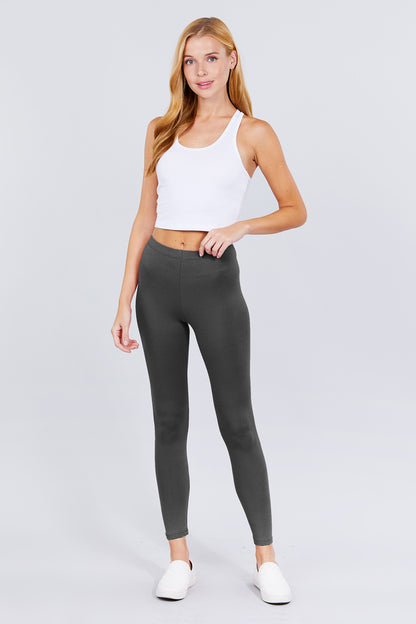 COTTON SPANDEX LEGGINGS