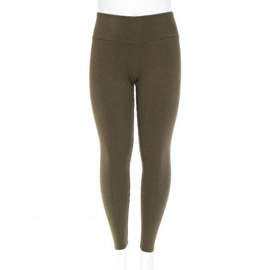 STYLE 72579XL-PLUS HIGH WAIST KNIT LEGGINGS