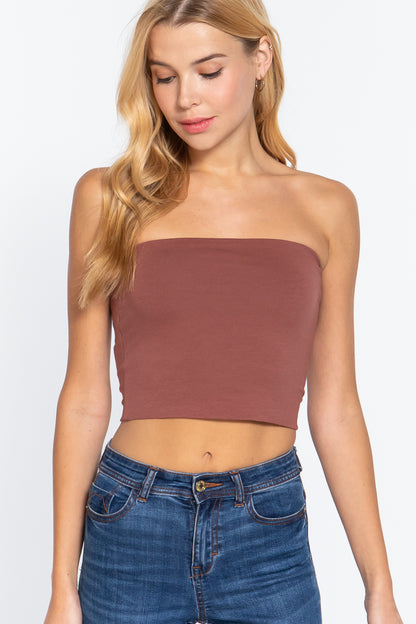 CROP TUBE TOP