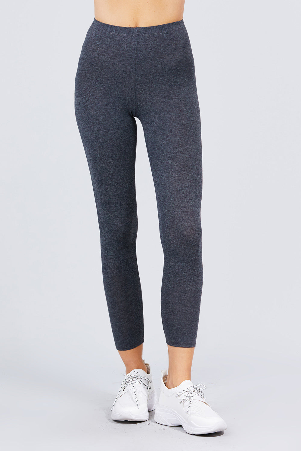 Buy American Apparel Womens/Ladies Cotton Spandex Jersey Leggings (S)  (Black) at Amazon.in